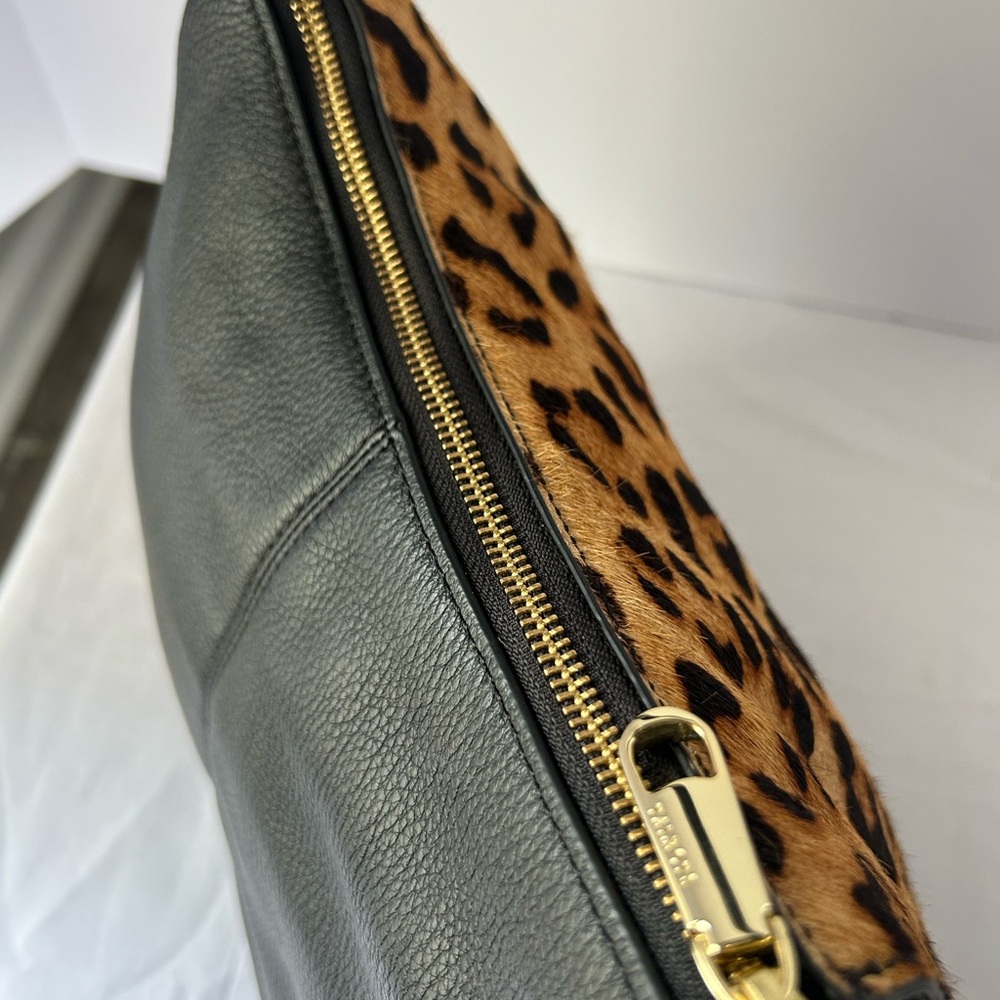 TALBOTS CALF HAIR CLASSIC HOBO BAG - Picture 5 of 13